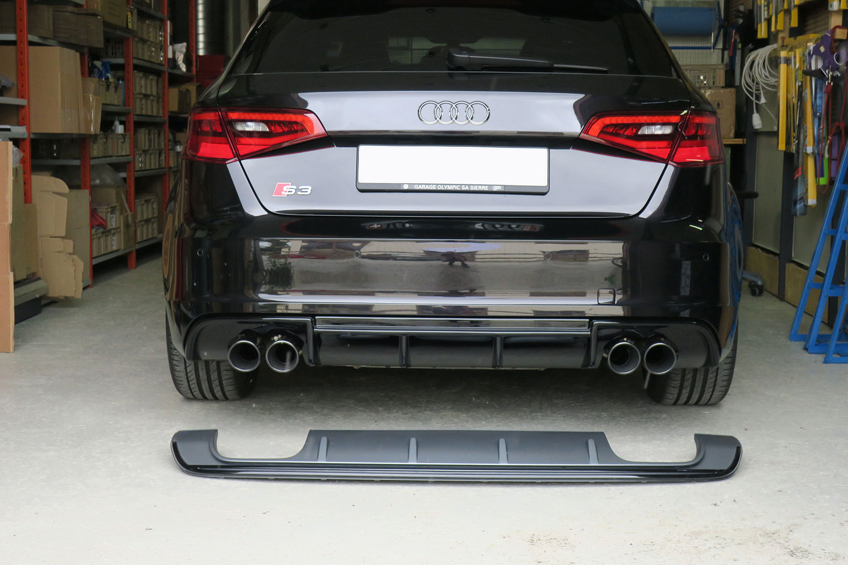 Diffuseur Rieger Audi S3 8V