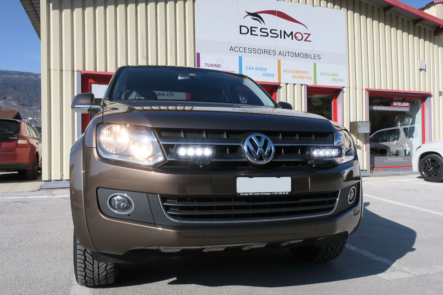 Feux LED Lazer ST4 VW Amarok