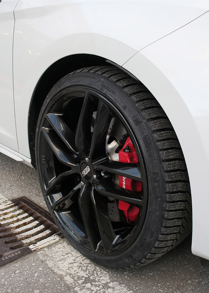 BBS SX noir cristal Seat Leon ST Cupra